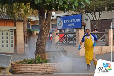 Prefeitura de Paty continua realizando ações contra a Covid-19