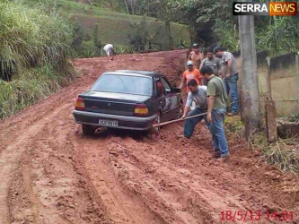 MORADORES DO BAIRRO PLANTE CAFÉ EM MIGUEL PEREIRA RECLAMAM DA SITUAÇÃO DE SUAS RUAS