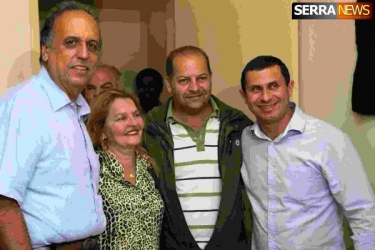 Pezão é recebido pelo PDT em Miguel Pereira