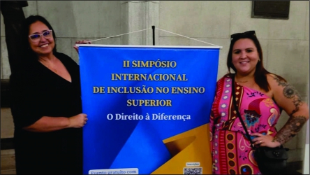 Univassouras marca  presença no II Simpósio  Internacional de Inclusão  no Ensino Superior