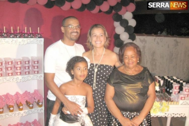 Lavínia Aline comemora seu aniversário