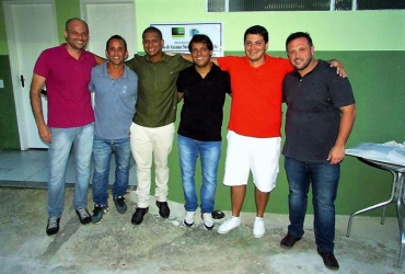 PREFEITURA DE PAULO DE FRONTIN REINAUGURA QUADRA SOCIETY NO BAIRRO DA BORRACHA