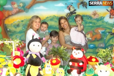 Eduarda comemora seu primeiro aninho em Miguel Pereira