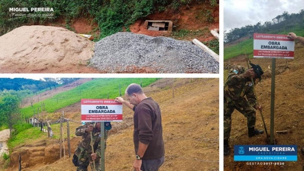 PREFEITURA DE MIGUEL PEREIRA REALIZA FISCALIZAÇÃO DE OBRAS