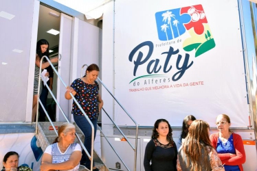 PREFEITURA PRESENTE VISITA BAIRRO RIO PARDO, EM PATY DO ALFERES