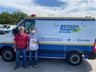 MAIS UMA AMBULÂNCIA PARA PAULO DE FRONTIN