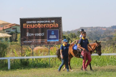 MIGUEL PEREIRA TEM SEU CENTRO DE EQUOTERAPIA MUNICIPAL