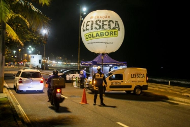 Operação Lei Seca ganha reforço na fiscalização