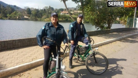 Guarda Municipal substitui viatura por bicicleta elétrica em ronda no Lago