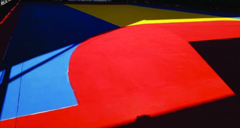 SECRETARIA DE ESPORTES DE PATY DO ALFERES REALIZA MELHORIAS NA QUADRA EM AVELAR