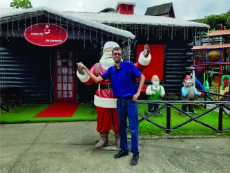 Comediante Raphael Bruno participará do Programa Show do Tato Jr em Janeiro